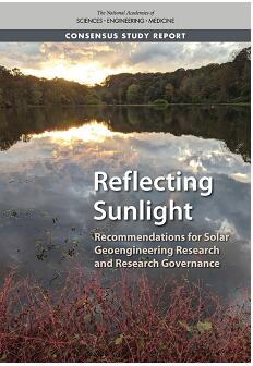 《反射阳光：对太阳地球工程研究及研究治理的建议》