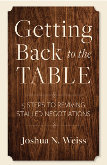 《重返谈判桌：重启停滞谈判的5个步骤》